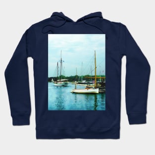 Boats on a Calm Sea Hoodie